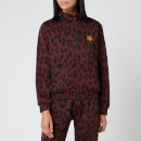 KENZO Women's Jacquard Track Jacket - Bordeaux