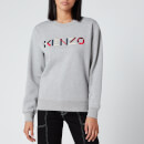 KENZO Women's Classic Fit SW KENZO Logo - Pearl Grey