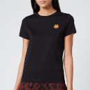 KENZO Women's Classic Fit T-Shirt Tiger Crest - Black