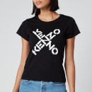 KENZO Women's Small Fit T-Shirt KENZO Sport - Black
