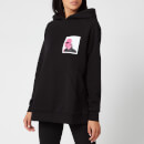 Karl Lagerfeld Women's Karl Legend Print Hoodie - Black