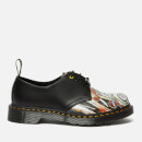 Dr. Martens X Basquiat 1461 Leather 3-Eye Shoes - White/Black