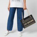 Love Moschino Women's Quilt Stud Tote Bag - Black