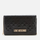 Love Moschino Women's Quilted Chain Bag - Black