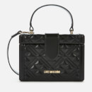 Love Moschino Women's Quilted Box Bag - Black