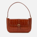 by FAR Women's Miranda Croco Shoulder Bag - Tan