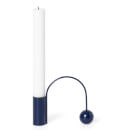 Ferm Living Balance Candle Holder - Deep Blue