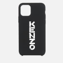 KENZO Men's iPhone 11 Pro Max Vertical Logo Phone Case - Black