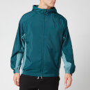 KENZO Men's Packable Windbreaker Jacket - Duck Blue