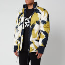 KENZO Men's Camo Puffer Jacket - Lime