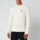KENZO Men's Tiger Crest Jumper - Ecru
