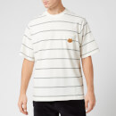 KENZO Men's Seasonal Striped T-Shirt - Ecru