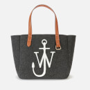 JW Anderson Women's Anchor Tote Bag - Dark Grey Melange