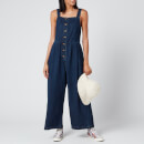 L.F Markey Women's Jorn Dungaree Boilersuit - Indigo