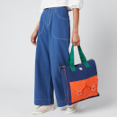 L.F Markey Women's Colour Blocked Shopper Bag - Navy/Orange/Green