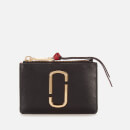 Marc Jacobs Women's Top Zip Multi Wallet - Black/Chianti
