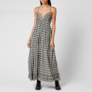 Free People Women's Good Vibes Midi Dress - Black Combo