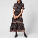 Free People Women's Rare Feeling Maxi Dress - Black Combo