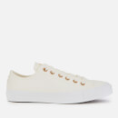 Converse Women's Chuck Taylor All Star Ox Trainers - Egret/Gold/White