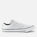 Converse Women's Chuck Taylor All Star Ox Trainers - Silver/Black/White