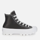 Converse Women's Chuck Taylor All Star Lugged Hi-Top Trainers - Black/White/White