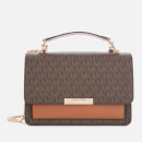 MICHAEL MICHAEL KORS Women's Jade Large Gusset Shoulder Bag - Brown/Acorn