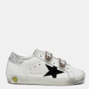 Golden Goose Deluxe Brand Toddlers' Old School Trainers - White/Black/Leopard