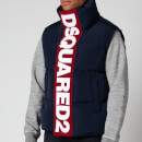 Dsquared2 Men's Padded Gilet - Navy Blue