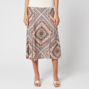MICHAEL MICHAEL KORS Women's Megnf Medal Bias Skirt - Powder Blush