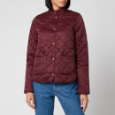 Barbour X Laura Ashley Women's Elm Quilt Coat - Bordeux/Indienne