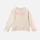 Barbour International Girls' Knockhill Overlayer Sweatshirt - Oatmeal Marl