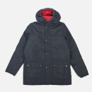 Barbour Heritage Boys' Durham Wax Jacket - Navy/Red