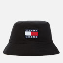 Tommy Jeans Men's TJM Heritage Reversable Bucket Hat - Black/GS Print