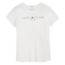 Tommy Hilfiger Girls' Essential Logo Short Sleeve T-Shirt - White