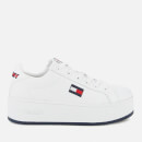 Tommy Jeans Women's Iconic Flatform Trainers - White