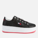 Tommy Jeans Women's Iconic Flatform Trainers - Black