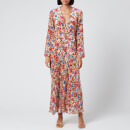 RIXO Women's Mel Maxi Dress - Swirl Floral Print