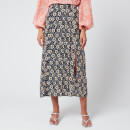 RIXO Women's Georgia Skirt - Wallpaper Floral