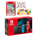 Nintendo Switch (Neon Blue/Neon Red) Paper Mario: The Origami King - Digital Download Pack