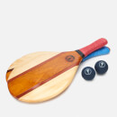 Frescobol Carioca Men's Trancoso Beach Bat Set - Red/Blue