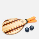 Frescobol Carioca Men's Leblon Beach Bat Set - Orange
