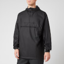 RAINS Men's Ultralight Zip Anorak - Black