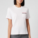 Thom Browne Women's Short Sleeve Pocket T-Shirt - Light Pink