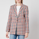 Victoria, Victoria Beckham Women's Patch Pocket Jacket - Cream/Sunset/Midnight