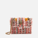 Kurt Geiger London Women's Tweed Mini Kensington Bag - Orange