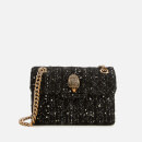 Kurt Geiger London Women's Tweed Mini Kensington Bag - Black