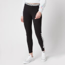 Superdry Women's Logo Elastic Leggings - Black
