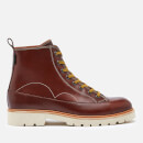 PS Paul Smith Men's Buhl Leather Lace Up Boots - Brown