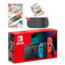 Nintendo Switch (Neon Blue/Neon Red) 51 Worldwide Games Pack