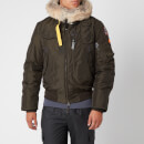 Parajumpers Men's Gobi Faux Fur Hooded Bomber Jacket - Sycamore
